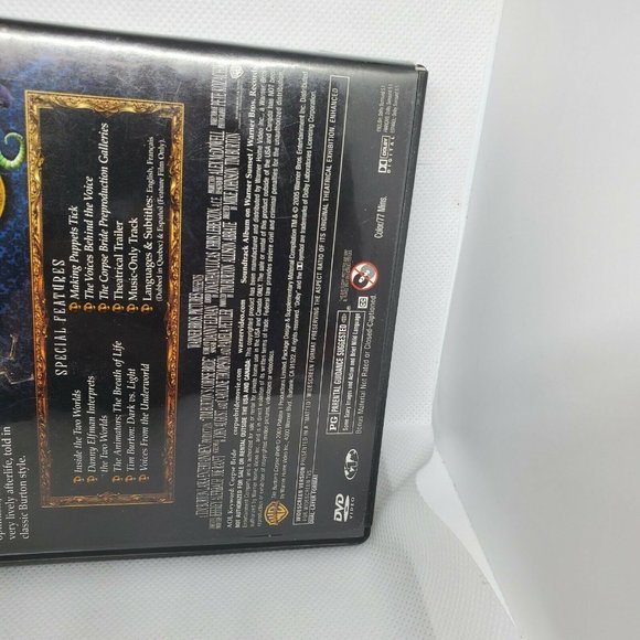 Tim Burton's Corpse Bride [Widescreen Edition] Drama DVD No Scratches Clean - Picture 6 of 9